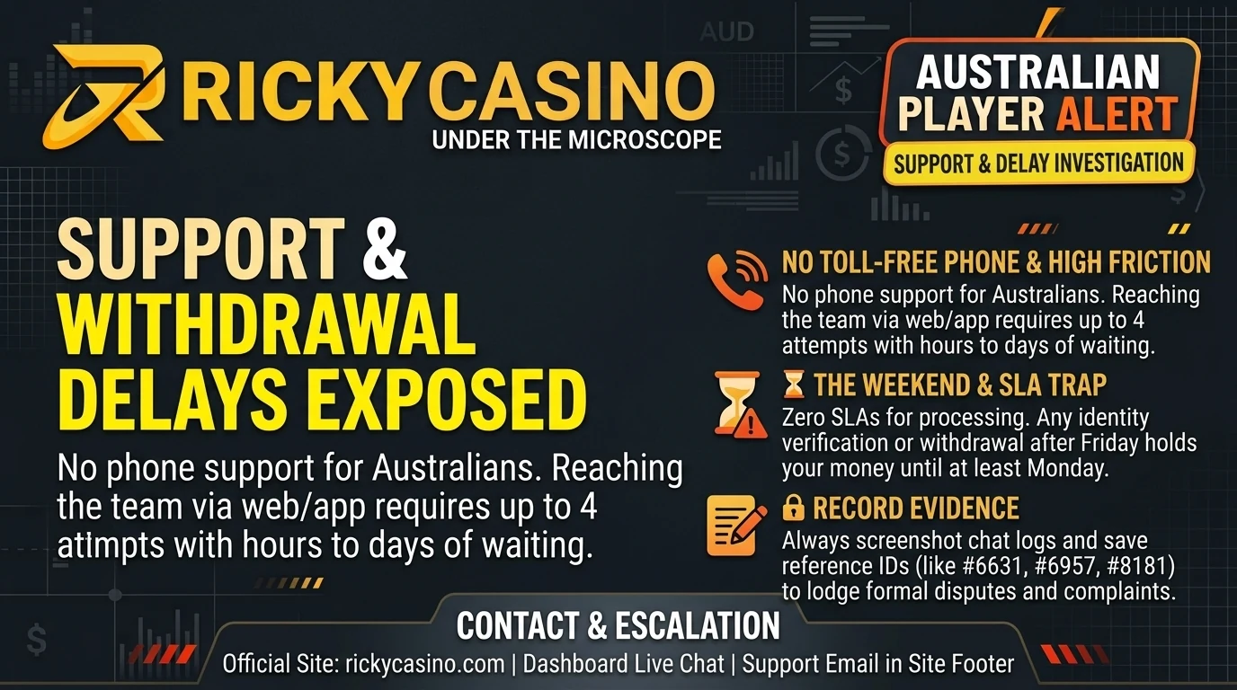Rickycasino contacts