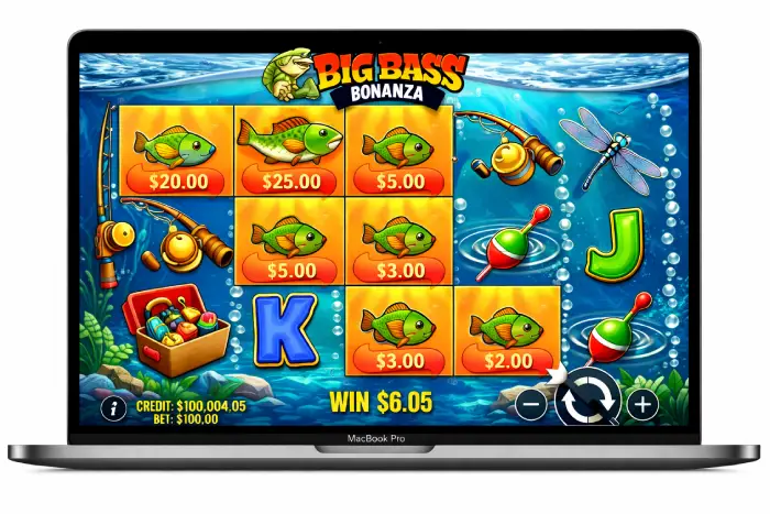 Big Bass Bonanza slot game